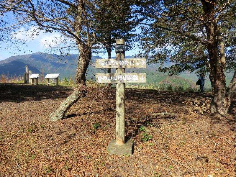 名山Navi / 登山ルート / 鉢ノ山第二駐車場から山麓路入口・鉢ノ山のピストン